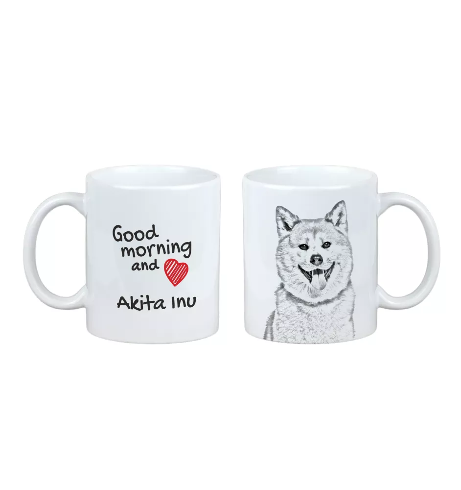 Akita, Akita Inu - Tasse mit Hund, Tasse mit Bild, personalisiertes Geschenk der Marke Art-Dog