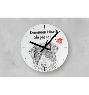 Alaskan Malamute, Alaskischer Malamute - Wanduhr mit Hund, Regal Uhr mit Druck, personalisierte Hausdekoration von Art-Dog.