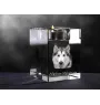 Malamute de l'Alaska - Bougeoir avec photo de chien, porte bougie en cristal, cadeau personnalisé par la marque Art-Dog