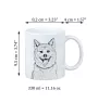 Akita, Akita Inu - tasse avec chien, une tasse joyeuse pour les amoureux des chiens, un cadeau personnalisé de la marque Art-Dog