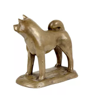 Akita, Akita Inu - statue de chien, figurine pour bureau, trophée pour exposition canine par la marque Art-Dog
