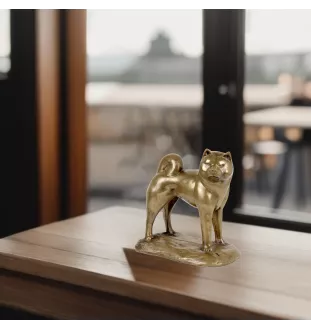 Akita, Akita Inu - Hundestatue, Figur für Büro, Trophäe für Hundeausstellung von Art-Dog brand