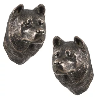 Akita, Akita Inu - Statue de chien, buste suspendu, décoration unique pour les amoureux des chiens par la marque Art-Dog