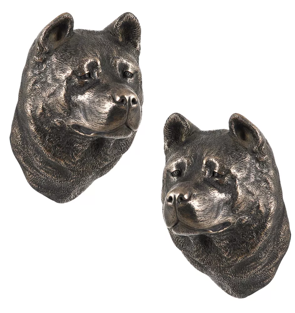 Akita, Akita Inu - Statue de chien, buste suspendu, décoration unique pour les amoureux des chiens par la marque Art-Dog