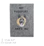 Akita, Akita Inu - Porte passeport pour chien, porte document, cadeau pour le voyageur de la marque Art-Dog
