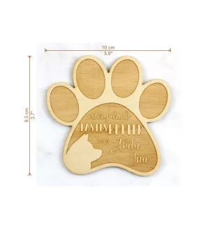 Akita, Akita Inu - Tasse Untersetzer, graviert Untersetzer mit Hund, Geschenk für Hundeliebhaber von Art-Dog Marke