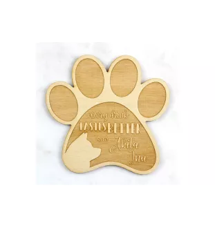 Akita, Akita Inu - Tasse Untersetzer, graviert Untersetzer mit Hund, Geschenk für Hundeliebhaber von Art-Dog Marke