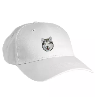 Alaskan Malamute, Alaskischer Malamute - Hund geformtes Aufnäher, besticktes Patch, einzigartiges Dekor für den Rucksack der Marke Art-Dog
