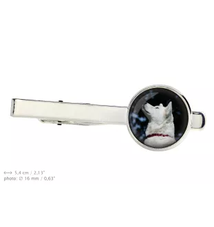 Akita, Akita Inu - tie clip, ornament, jewelry for an evening outfit by Art-Dog