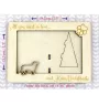 Alpine Dachsbracke - Photo frame, engraved wooden frame, a lovely gadget for the dog lover by Art-Dog