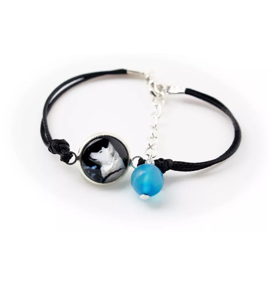 Akita, Akita Inu - bracelet avec votre photo faite à la main, bijoux unique de la marque Art-Dog