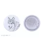 Alaskan Malamute przypinka z psem mała Art-Dog