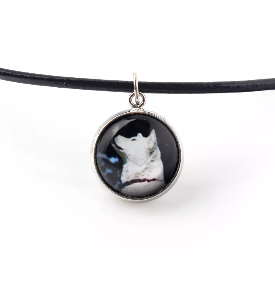 Akita, Akita Inu - necklace pendant with your photo, handmade, handcrafted jewelry by Art-Dog brand