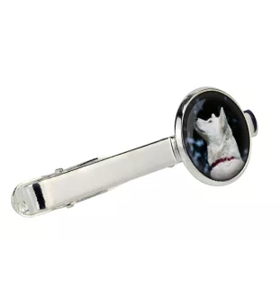 Akita, Akita Inu - cufflinks and tie with your photo, a suit decoration, men's jewelry from the Art-Dog brand.