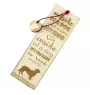 Basset des Alpes - marque-page pour livre avec chien, marque-page personnalisé, cadeau pour les amateurs de livres de la marque Art-Dog