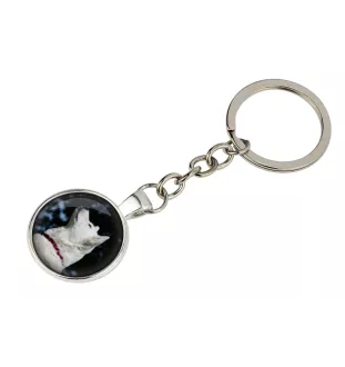 Akita, Akita Inu - porte-clés dans une boîte, photo personnelle, porte-clés de la marque Art-Dog