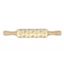 Alaskan Malamute - small rolling pin with a dog, patterned dough roller, gadget for ceramicists from the Art-Dog brand