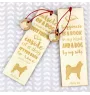 Akita, Akita Inu - dog bookmark, personalized bookmark, dog gadget for Art-Dog brand readers