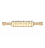 Alpine Dachsbracke - small rolling pin with a dog, patterned dough roller, gadget for ceramicists from the Art-Dog brand