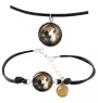 Alaskan Malamute - a set of jewelry with your photo, handmade set, bracelet and necklace by Art.-Dog brand