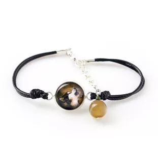 Alaskan Malamute - a set of jewelry with your photo, handmade set, bracelet and necklace by Art.-Dog brand