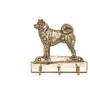 Akita, Akita Inu - porte-clés avec chien, support en laiton pour accessoires pour chiens, élégante décoration pour le couloir de la marque Art-Dog