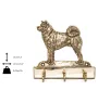 Akita wieszak z mosiądzu Art-Dog