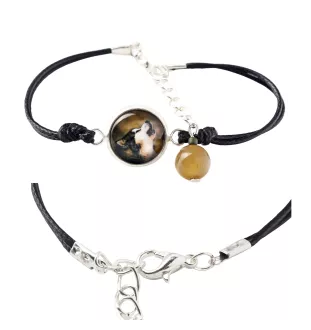 Malamute de l'Alaska - bracelet dans une boîte avec votre photo, bijoux féminins, cadeau parfait de la marque Art-Dog