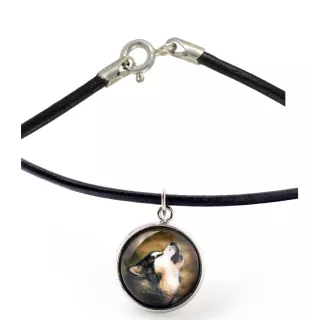 Malamute de l'Alaska - collier dans une boîte, élégant bijou, pendentif de la marque Art-Dog