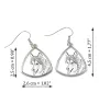 Alaskan Malamute, Alaskischer Malamute - Hund Ohrringe, hängende Ohrringe mit Bild, personalisierter Schmuck mit dem Aufdruck der Marke Art-Dog