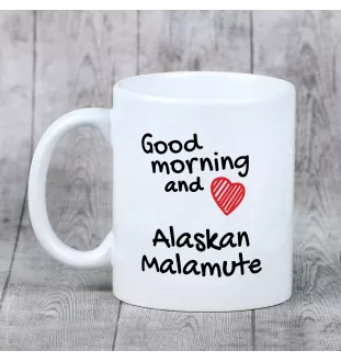 Alaskan Malamute, Alaskischer Malamute - Tasse mit Hund, Tasse mit Bild, personalisiertes Geschenk der Marke Art-Dog