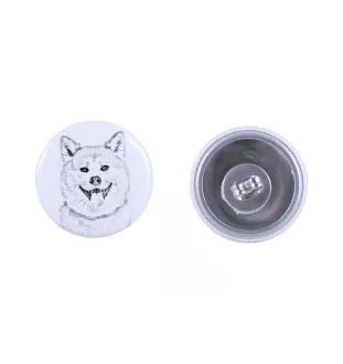 Akita kolczyki z psem mały Art-Dog