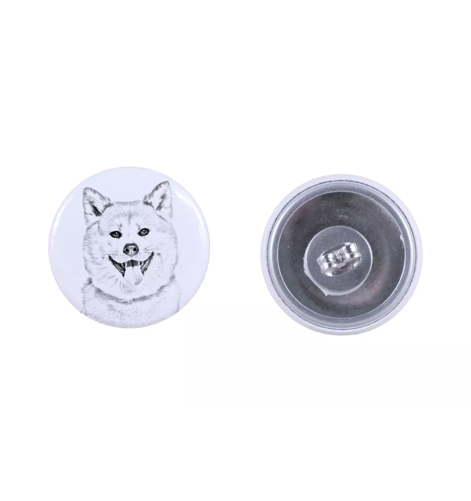 Akita, Akita Inu - unique dog earrings, your pet on a keychain, Art-Dog's own brand