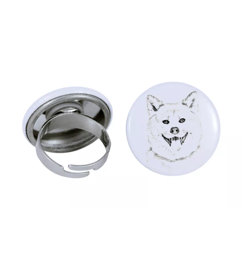 Akita, Akita Inu - Damen Schmuck mit dem Bild eines Hundes, handgefertigtes Produkt, Möglichkeit, Ihr eigenes Foto hinzuzufügen, Marke Art-Dog