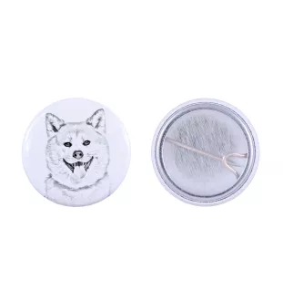 Akita, Akita Inu - badge avec votre chien, ajoutez votre propre photo, marque Art-Dog