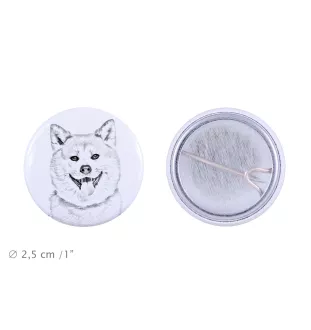Akita, Akita Inu - badge avec votre chien, ajoutez votre propre photo, marque Art-Dog