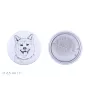 Akita, Akita Inu - badge avec votre chien, ajoutez votre propre photo, marque Art-Dog