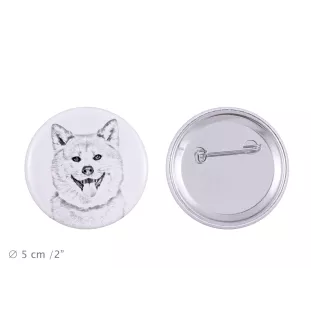 Akita, Akita Inu - badge avec votre chien, ajoutez votre propre photo, marque Art-Dog