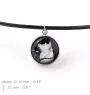 Akita, Akita Inu - a set of jewelry with your photo, handmade set, bracelet and necklace by Art.-Dog brand