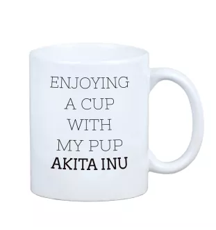 Akita kubek geometryczny Art-Dog