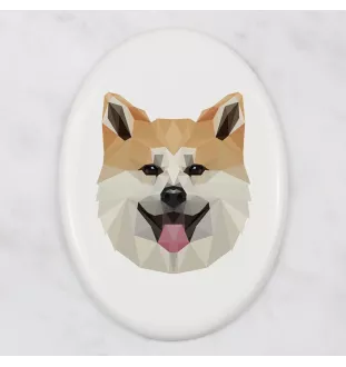 Akita płytka geometryczna Art-Dog