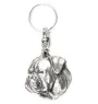 Bouledogue américain - Pendentif chien argenté, décoration de sac à main, pendentif sac à dos par la marque Art-Dog