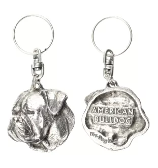 Buldog amerykański brelok do kluczy Art-Dog