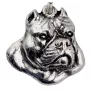 American Bully - collier avec un chien, pendentif en plaqué argent pour les fans de chiens, bijoux uniques de la marque Art-Dog