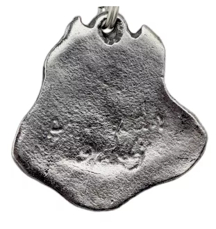 American Bully - collier avec un chien, pendentif en plaqué argent pour les fans de chiens, bijoux uniques de la marque Art-Dog