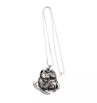 American Bully - Dog necklace, unique jewellery for the dog fan, unique adder pendant by Art-Dog brand
