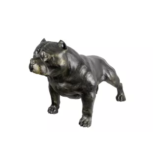 American Bully II - Lebensgroße Hundestatue, Figur im Maßstab 1:1, Statue für den Garten von Art-Dog