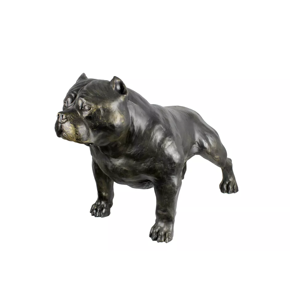 American Bully II - Life-size dog statue, 1:1 scale figure, statue for the garden by Art-Dog
