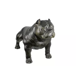 American Bully II - Lebensgroße Hundestatue, Figur im Maßstab 1:1, Statue für den Garten von Art-Dog