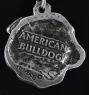 American Bulldog, Old Country Bulldog - Dog necklace in gift box, silver-plated locket for dog fan, striking pendant by Art-Dog brand